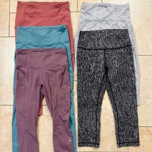 Lululemon Leggings Lot Size 6